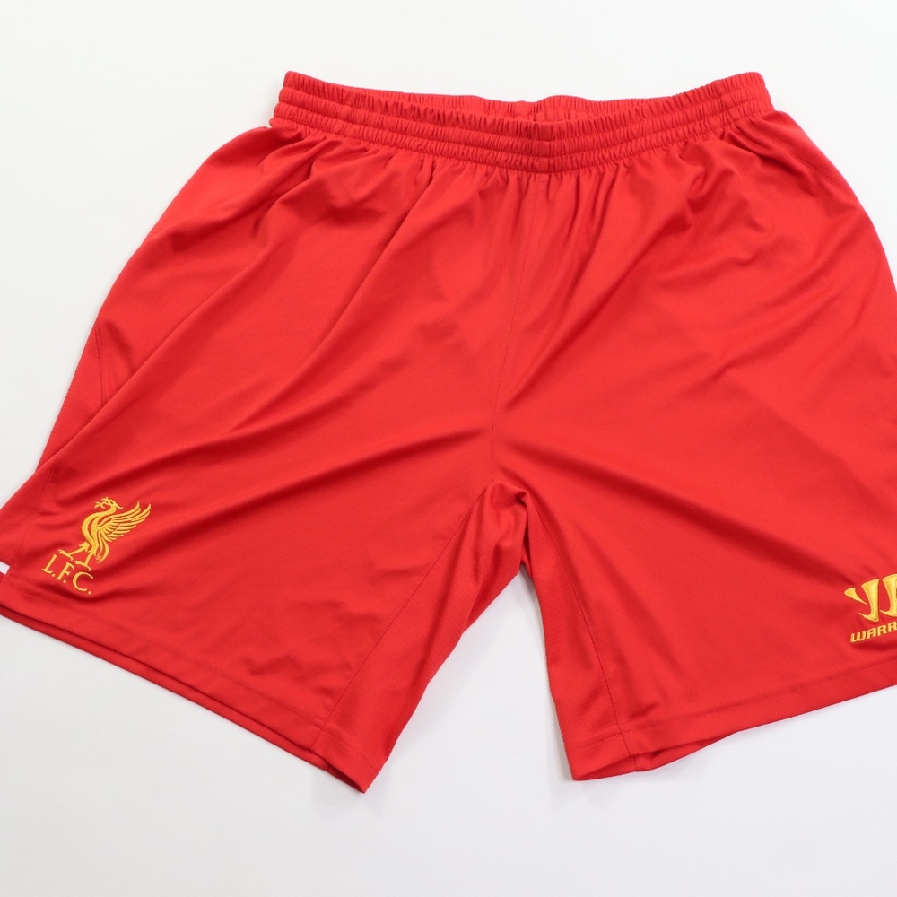 Warrior Mens 2XL Liverpool FC Soccer Shorts Red
